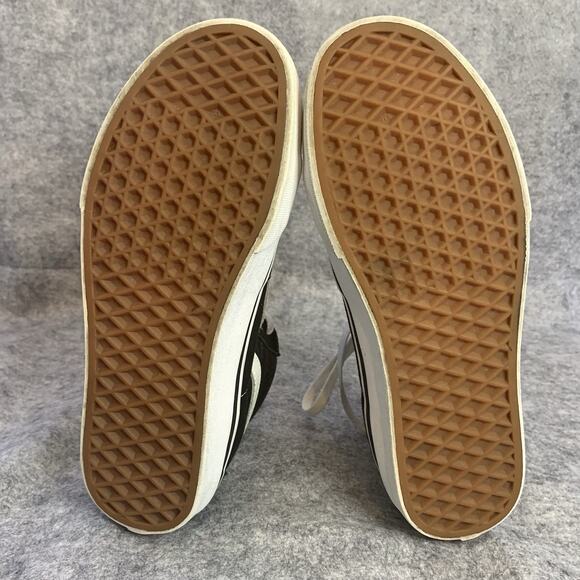 Vans Sk8 Hi Black White Suede High Top Sneakers, Men’s 6.5, Women’s Size 8 main image 4